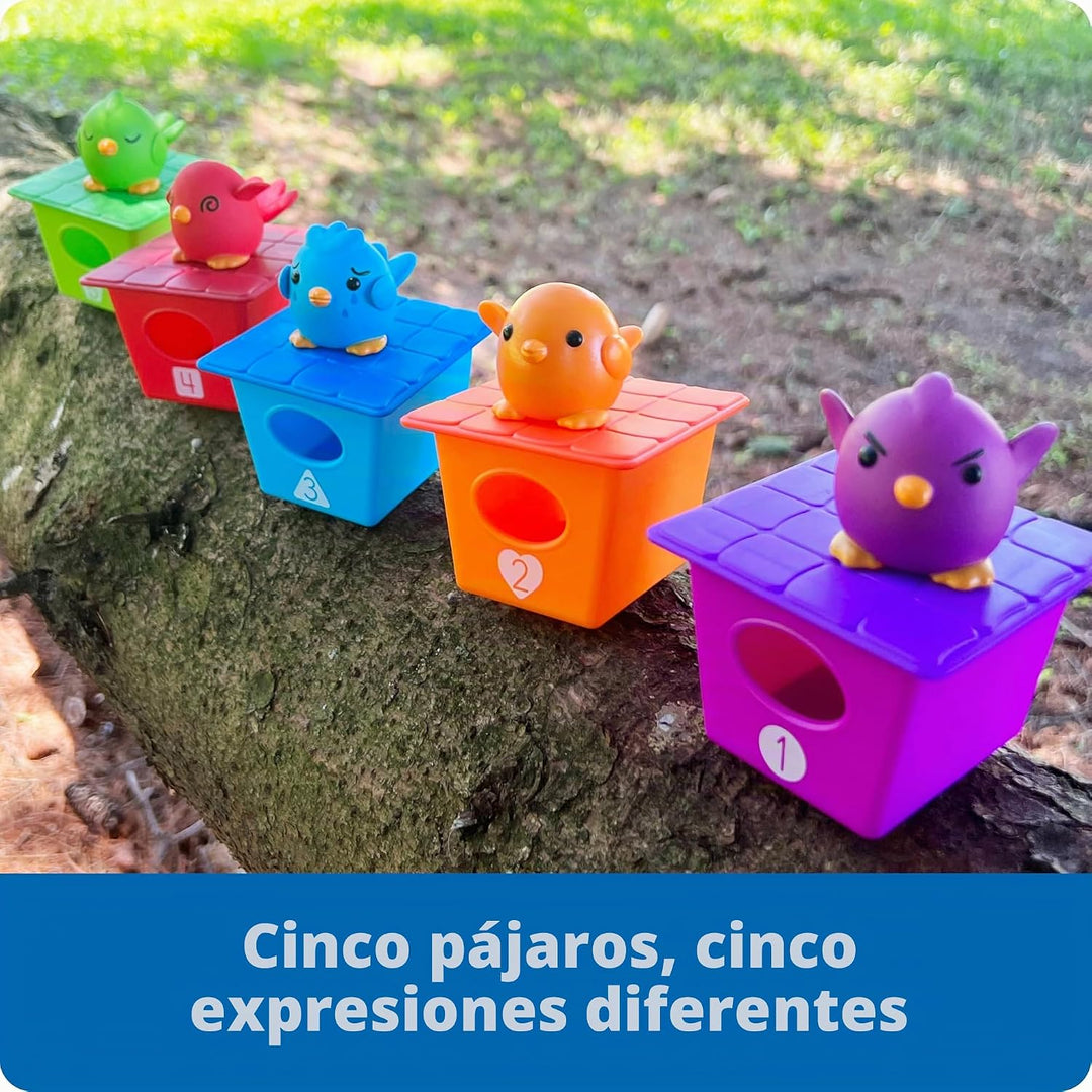 Learning Resources Peek-a-Bird Learning Buddies - 15 piezas, edad 1...