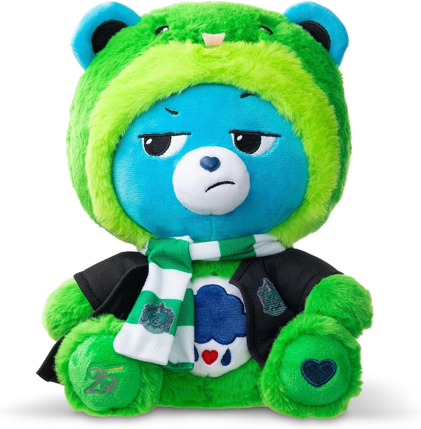 Harry Potter x Care Bears - Oso Gruñón de la Casa Slytherin - Peluc...