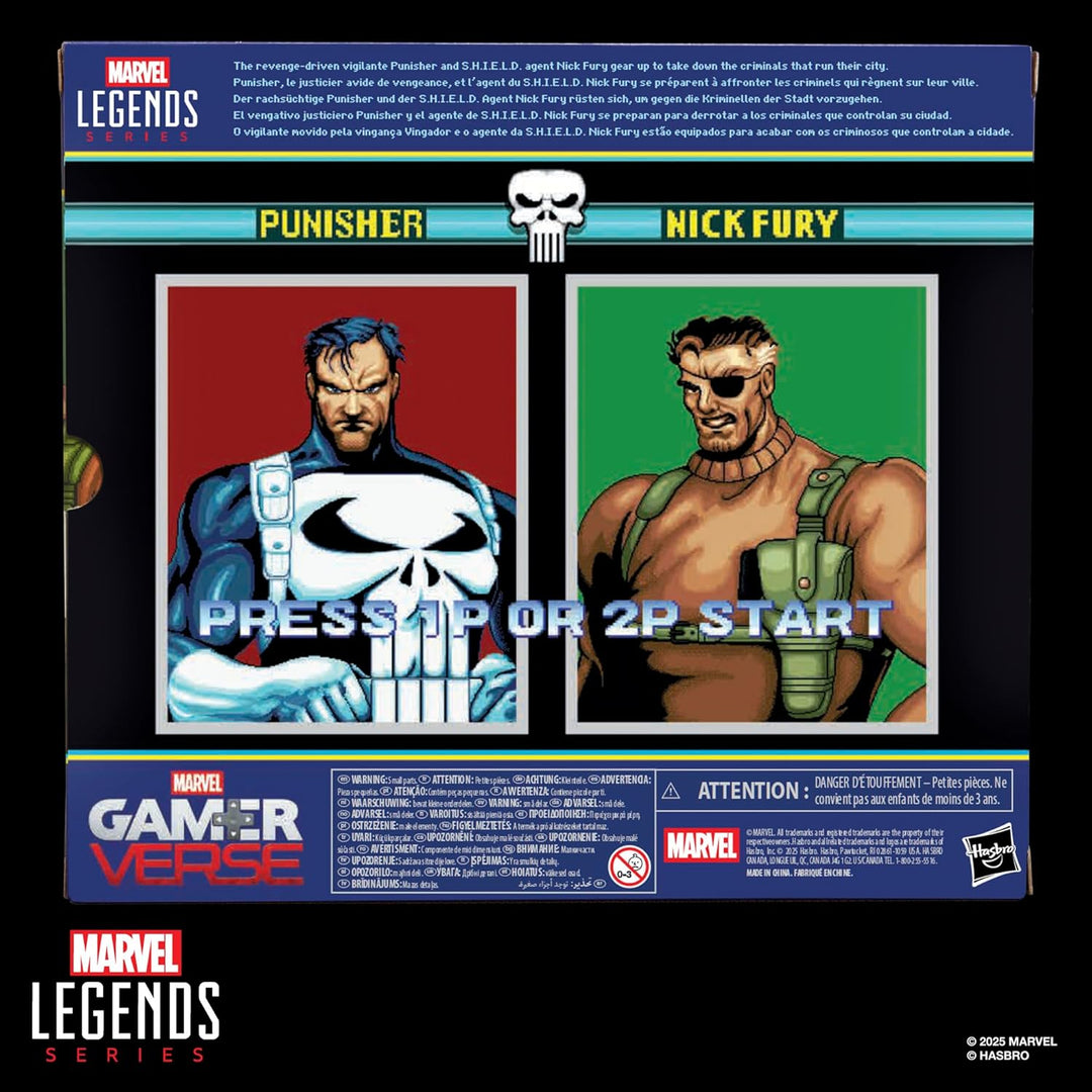 Marvel Legends Series Gamerverse Punisher Nick Fury