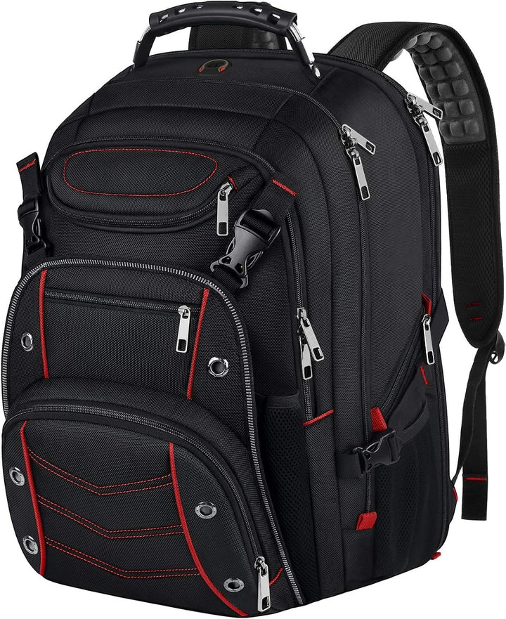 VECKUSON Mochila grande de 18.4 pulgadas para portátil con puerto d...