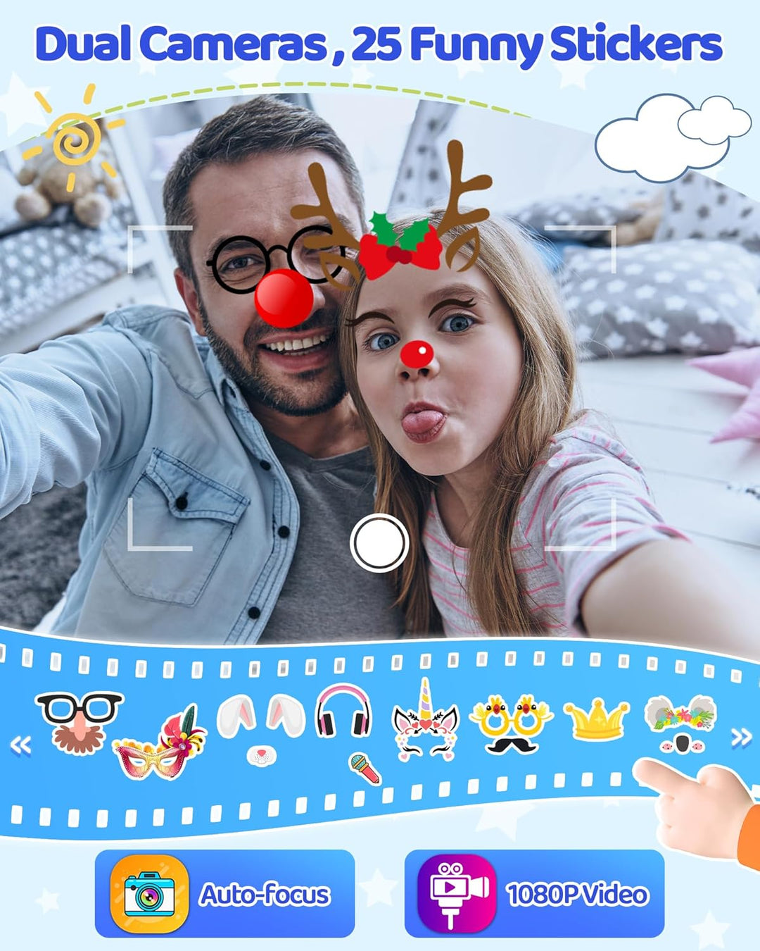KOKODI - Teléfonos Inteligentes para Niños, Teléfono Celular con Pa...