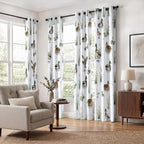 4 paneles de cortinas opacas, cortinas de oscurecimiento de