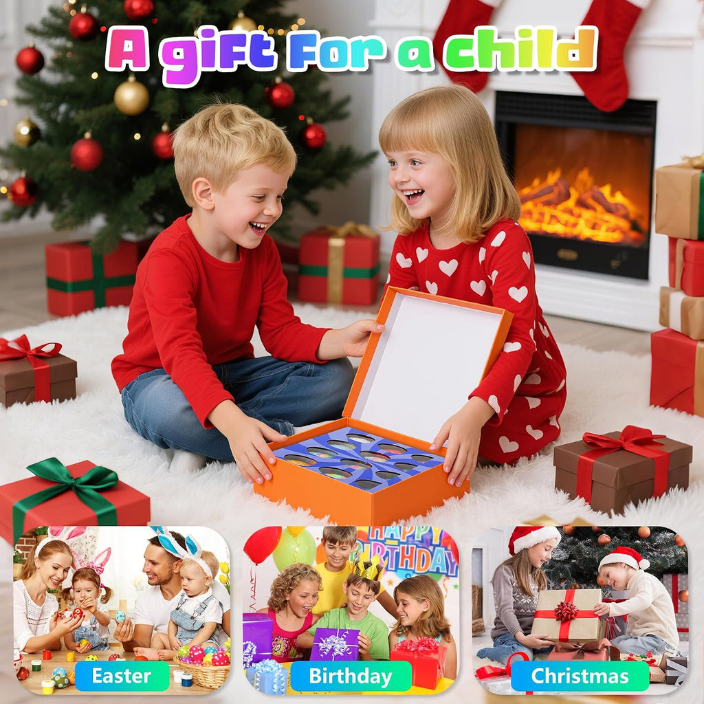 12 piezas de dragón impreso en 3D con huevo para rellenar cestas de Pascua, dinosaurios rellenos de huevos de Pascua, juguetes para ansiedad, Pascua, cumpleaños, decoraciones de Navidad de Pascua, regalos para niñas y niños (sin llavero)