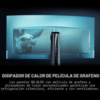 msi MAG 341CQP QD-OLED, 34 Monitor OLED curvado para juegos, 3440 x...