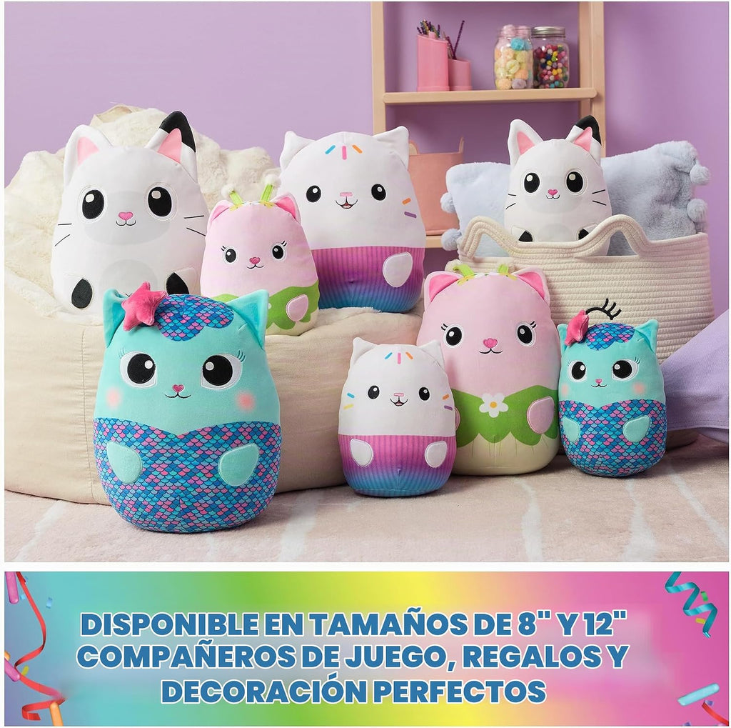 Gabby's Dollhouse - Juguete de peluche oficial de Pandy Paws de 12 pulgadas
