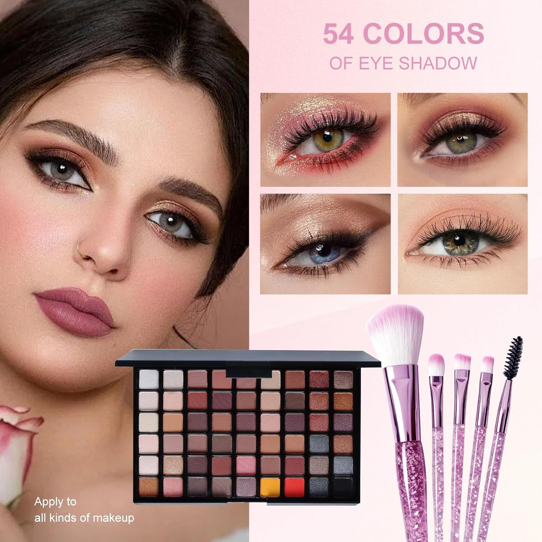 Kit completo de maquillaje para niñas, adolescentes, mujeres, kit d...