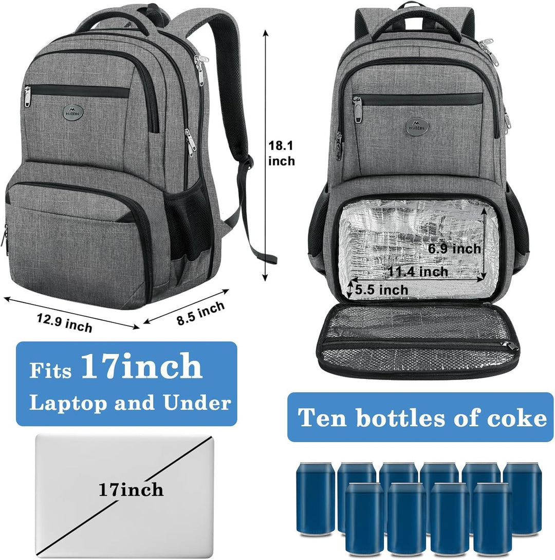 MATEIN Mochila de trabajo para hombres, mochila grande antirrobo co...