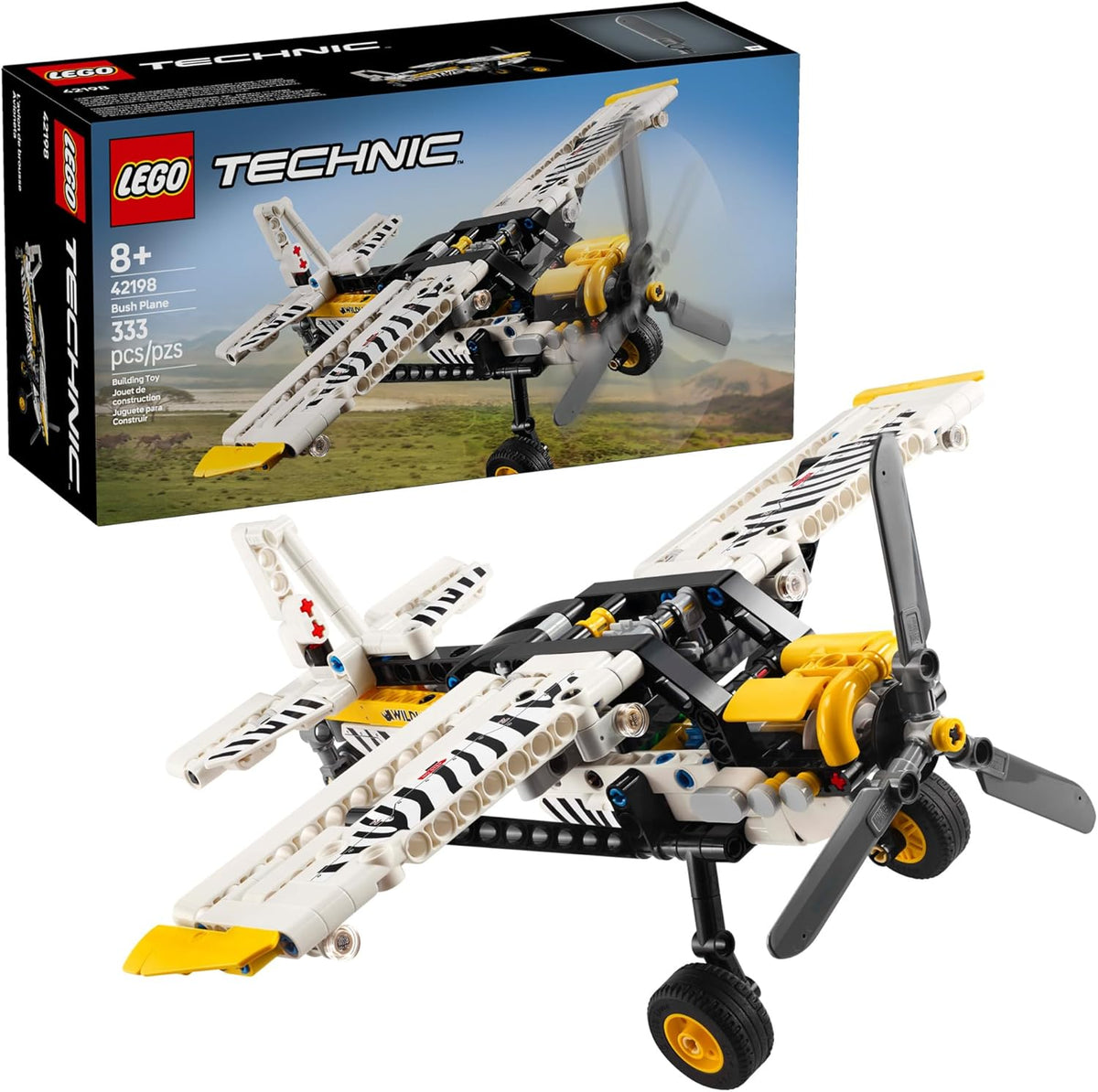 LEGO Technic Bush Plane Toy - Juguete de avión para
