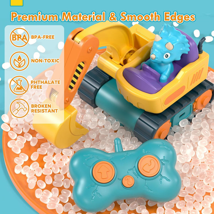 Lehoo Castle Auto a control remoto para niños pequeños, juguetes de...
