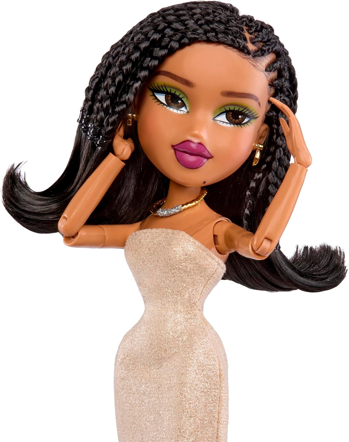 Bratz x Muñeca Tyla Moda, Edición Coleccionista Especial con 2 looks de moda, accesorios y mascota tigre