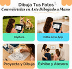 Flycatcher smART Sketcher - Proyector de dibujo AI para niños y