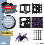 Schleich Eldrador 42765 - Juego de 33 piezas de araña de la sombra de