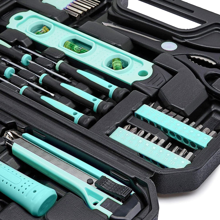 Amazon Basics Kit de herramientas domésticas de 142 piezas para rep...