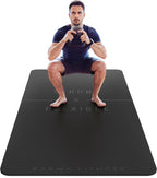Esterilla de entrenamiento grande – Tapete de ejercicio extra grueso de