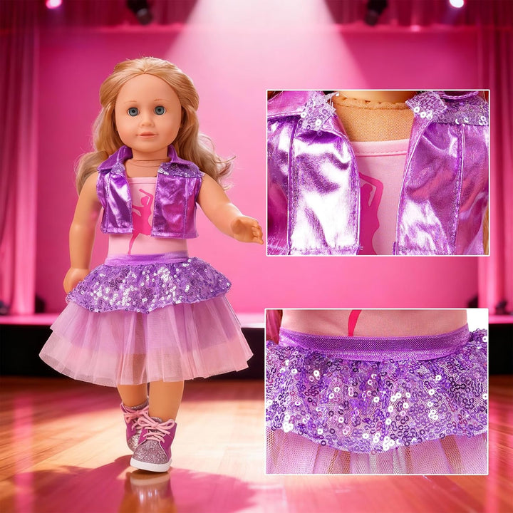 Accesorios de ropa para muñecas American Doll de 18 pulgadas - Jueg...