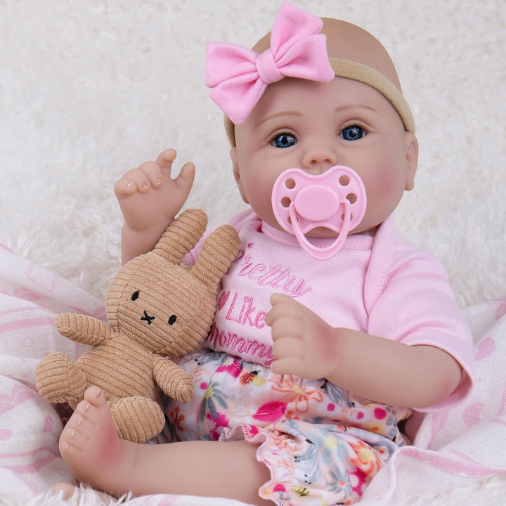 Milidool Muñecas bebé realistas renacidas para niñas - Muñeca de re...