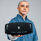Skullcandy Barrel Micro Altavoz Bluetooth portátil, IPX7, batería de 24