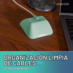 Smartish Magnetic Cord Holder, Cable Wrangler, Nightstand & Desk Organizer
