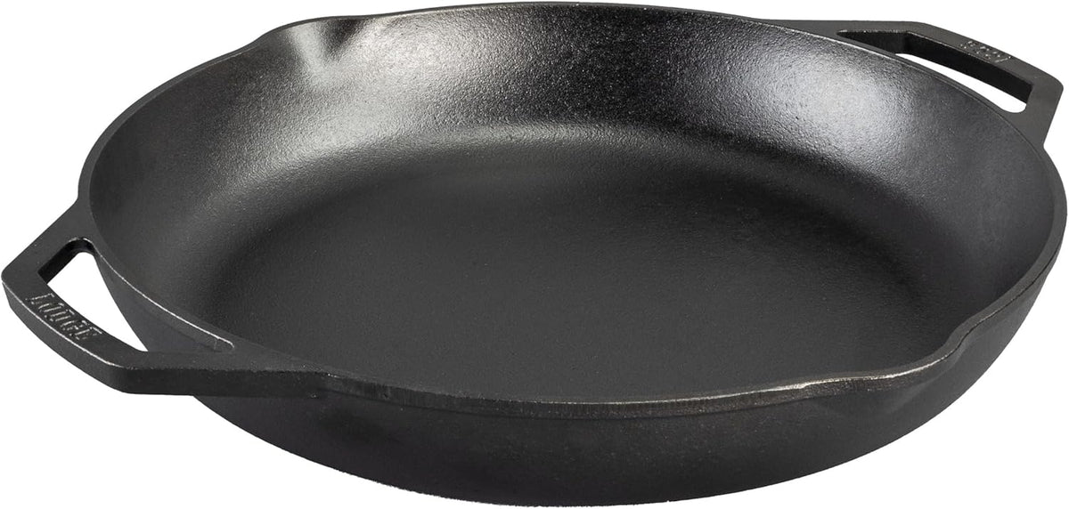 Lodge Chef Collection - Sartén de hierro fundido pre-sazonado de 14"