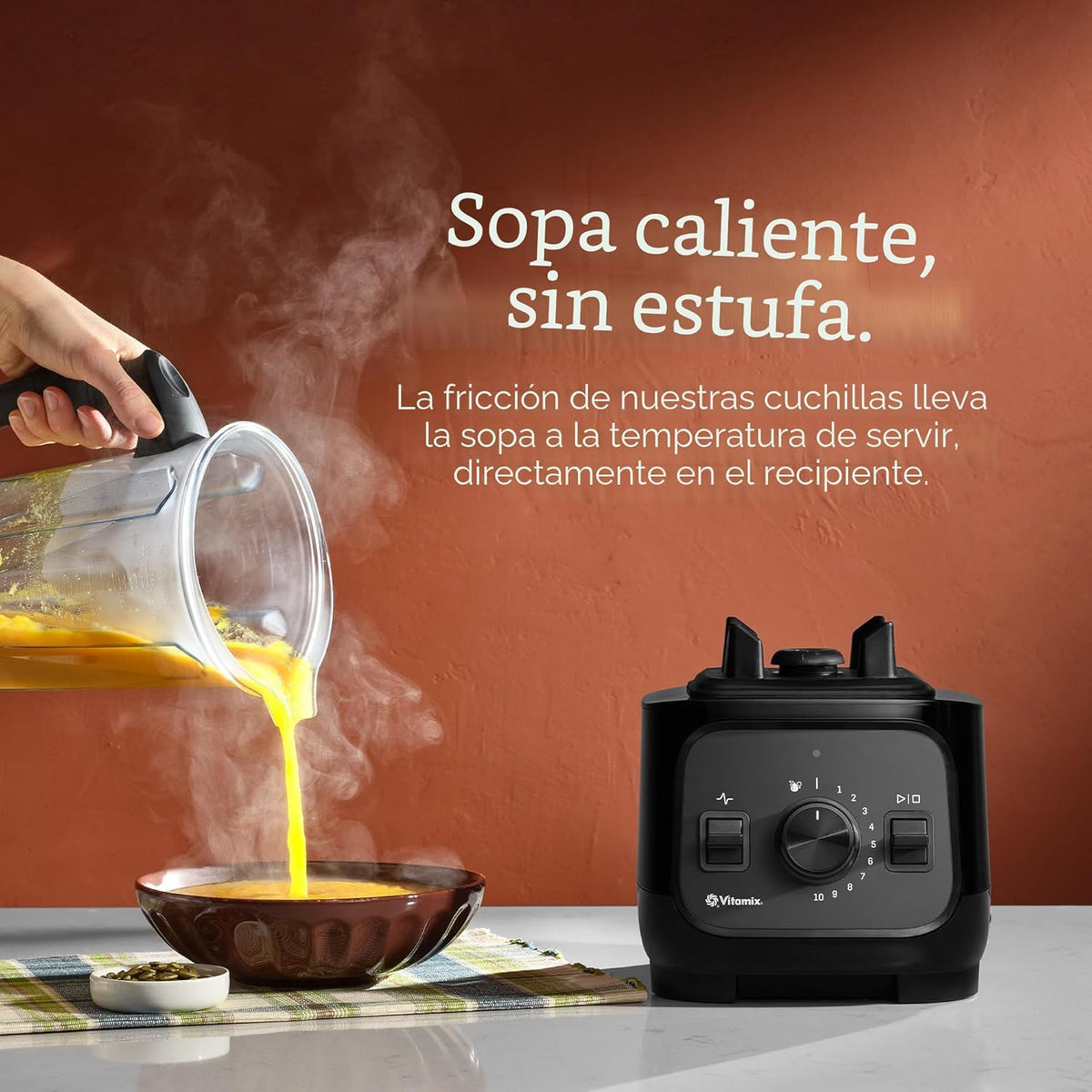 Vitamix VX1 Licuadora de grado profesional, contenedor de 64 onzas, color