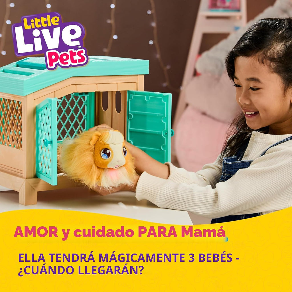 Little Live Pets Mama Surprise - Juguete de peluche de conejillo