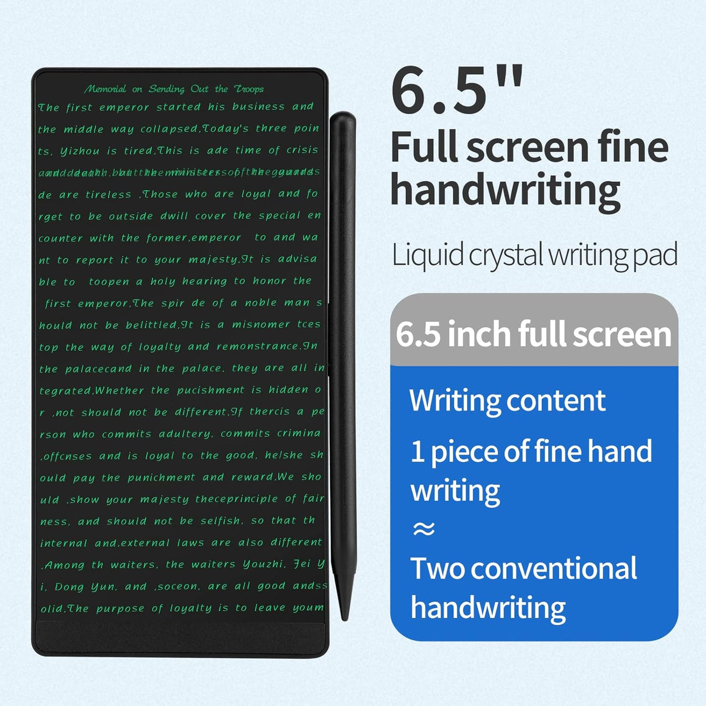 Amoretti Sonnet Mini tableta de escritura LCD, almohadillas de dibu...