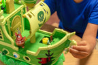 Spongebob Squarepants Movie: Search para Squarepants - Flying Dutchman’s Ship Playset con 6 Exclusive Figures, Lights, Motion & Hidden Features para Kids Ages 3+