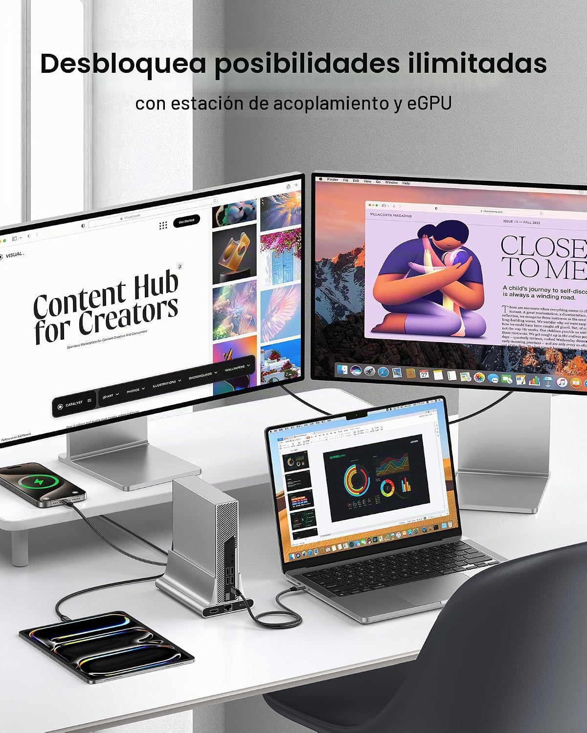 Silkland Cable de pantalla de monitor USB C de 10 pies, 8 K a 30 Hz, 4K a