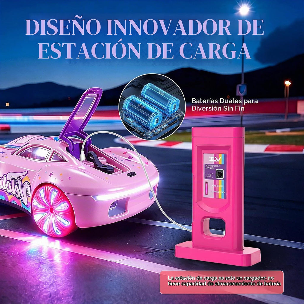 Coche de acrobacias RC con detección de gestos, 2.4 GHz 4WD coche de