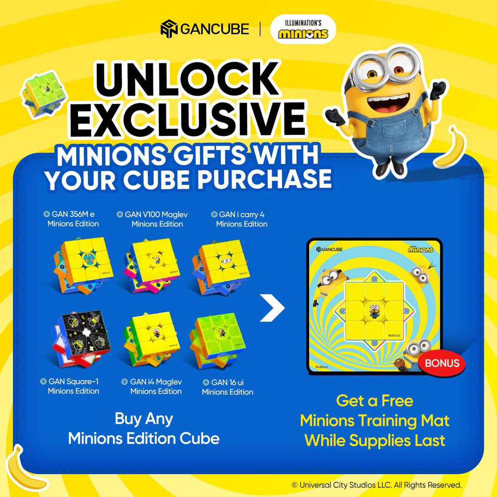 GAN Minions 16 ui Smart Speed Cube con IA Insights Regalo para amantes de