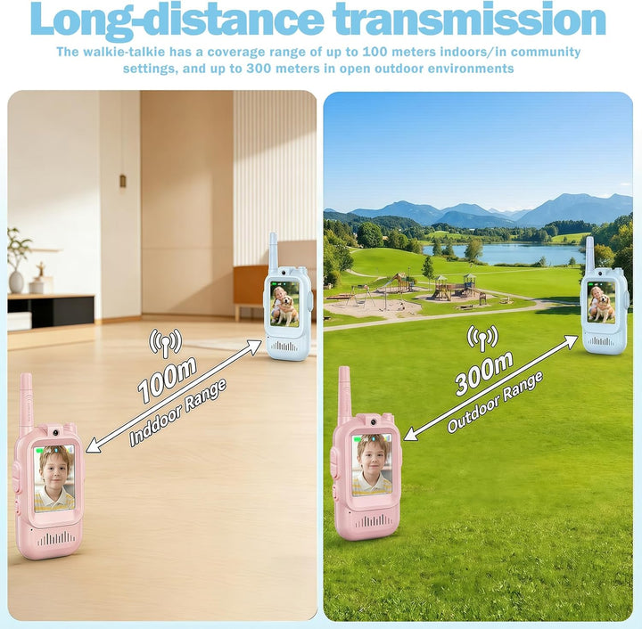 Walkie Talkies de video para niños walkie talkies