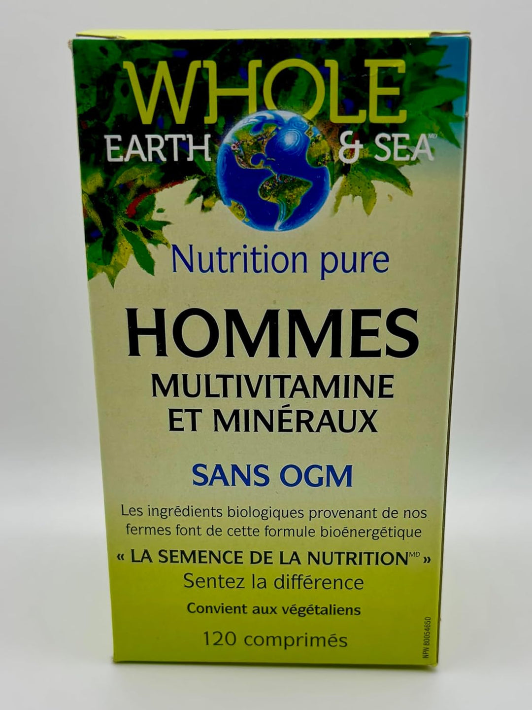 Natural Factors Whole Earth &amp; Sea Multivitamínico y mineral par...