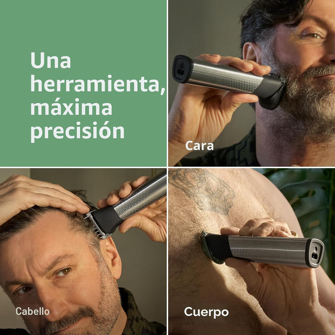 Norelco Philips Todo en Uno Serie 9000 Afeitadora Eléctrica y Corta...