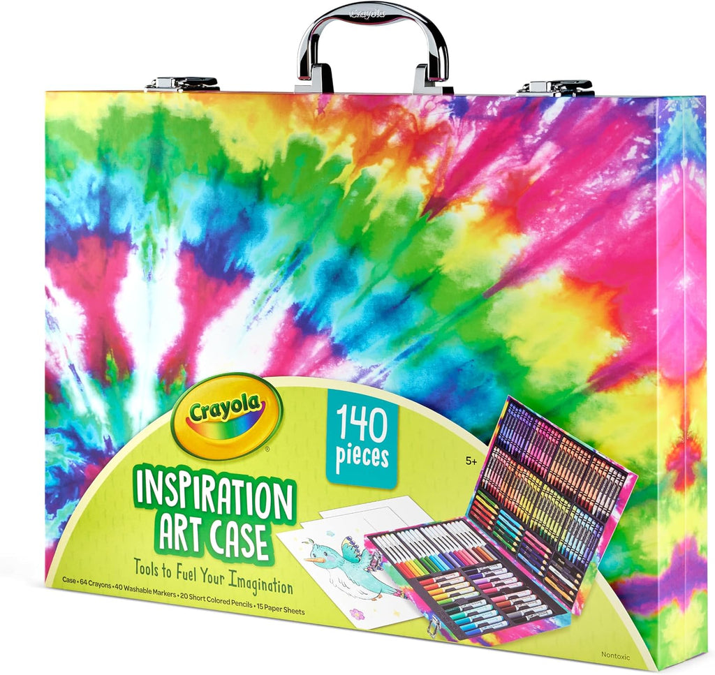 Caja artística de colores Crayola Inspiration, color rosado, Rosado