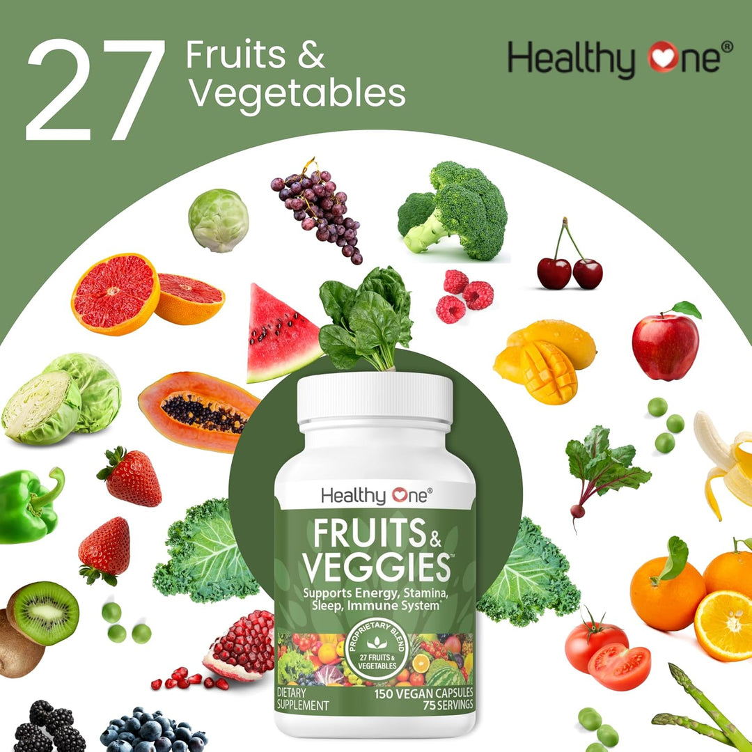 Fórmula de frutas y verduras \u2013 27 alimentos integrales de prim...