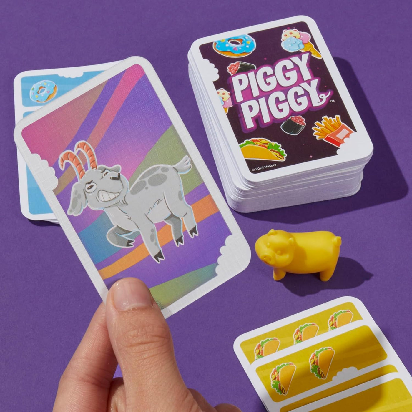 Hasbro Gaming Juego de cartas Piggy Piggy Juegos