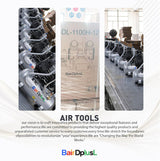 BairDplusL - Compresor de aire ultra silencioso de 3.2 galones, 110...