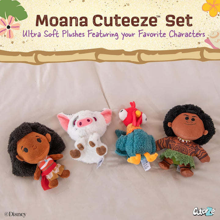 Kids Preferred Disney Baby Moana - Juego de 4 piezas Cuteeze - Moan...