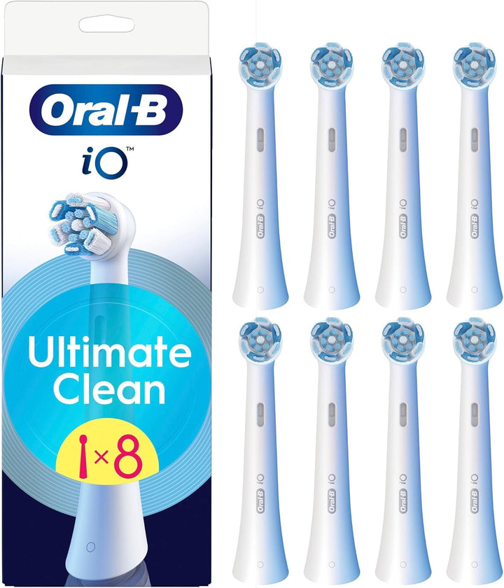Oral-B Ultimate Clean - Juego de 8 cepillos de repuesto de color bl...