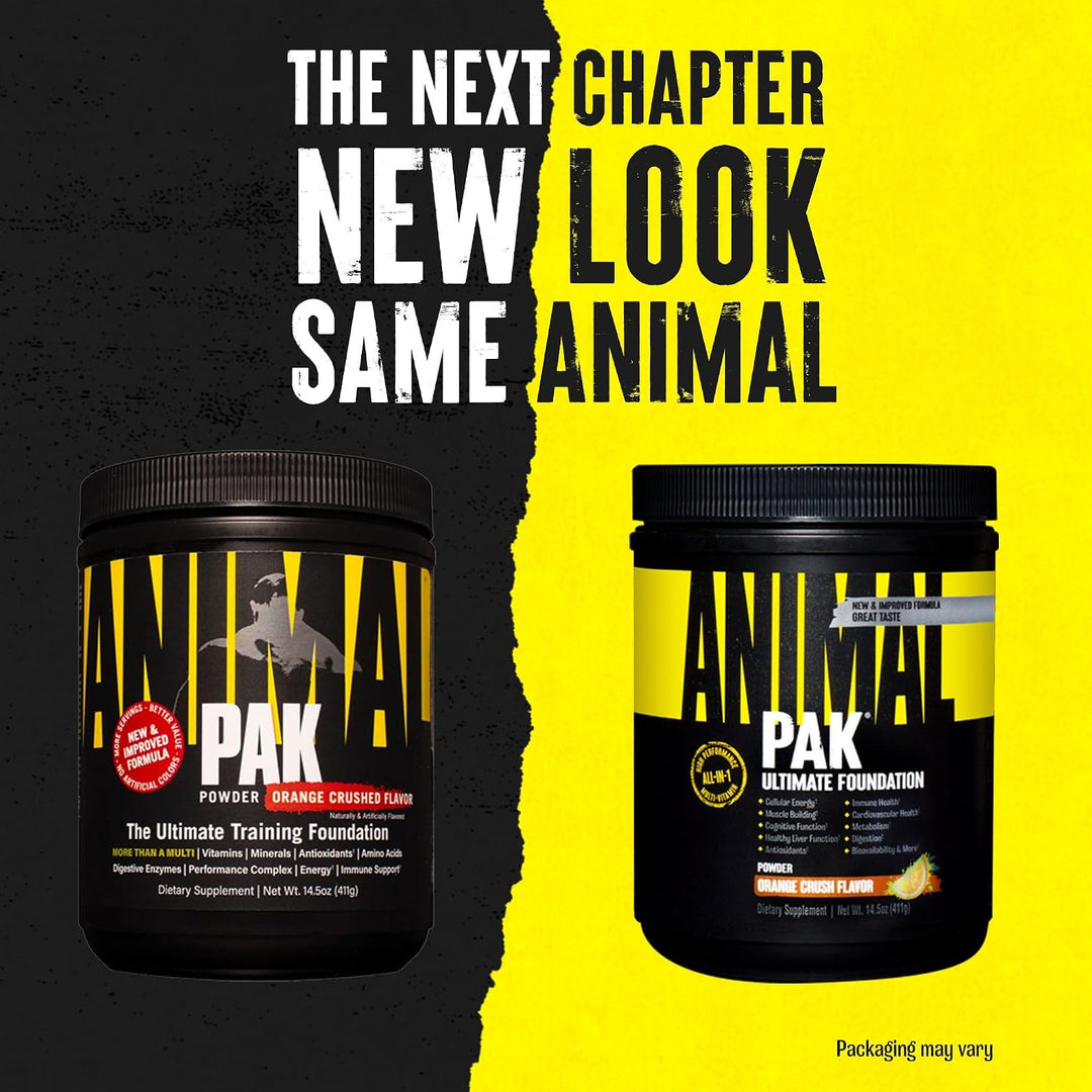 Animal Pak - Práctico polvo de vitamina y suplemento todo en uno, O...