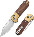 CIVIVI Yonder C25026-1 - Cuchillo de bolsillo 14C28N con punta de clip EDC