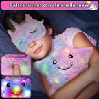 Regalos de unicornios para niñas de 5, 6, 7, 8, 9, 10+ años, juego de juguetes para niñas adolescentes, regalos de cumpleaños, Navidad, juguetes de unicornio con almohada de estrella de felpa suave