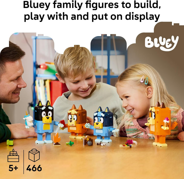 LEGO Bluey Brick-Built Bluey Family - Building Toy for Girls &amp;...