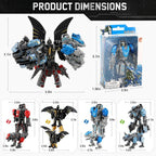 Transforming Robot Dinosaur 4-en-1 STEM Toys, Gifts para Kids Boys