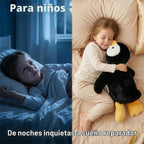 Niuniu Daddy - Animales de peluche con peso, 20 en 3.3 libras, pingüino calmante