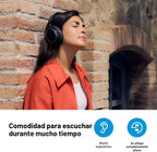 Sennehiser ACCENTUM - Auriculares inalámbricos, ANC, batería de 50 horas, adaptador BTD 600