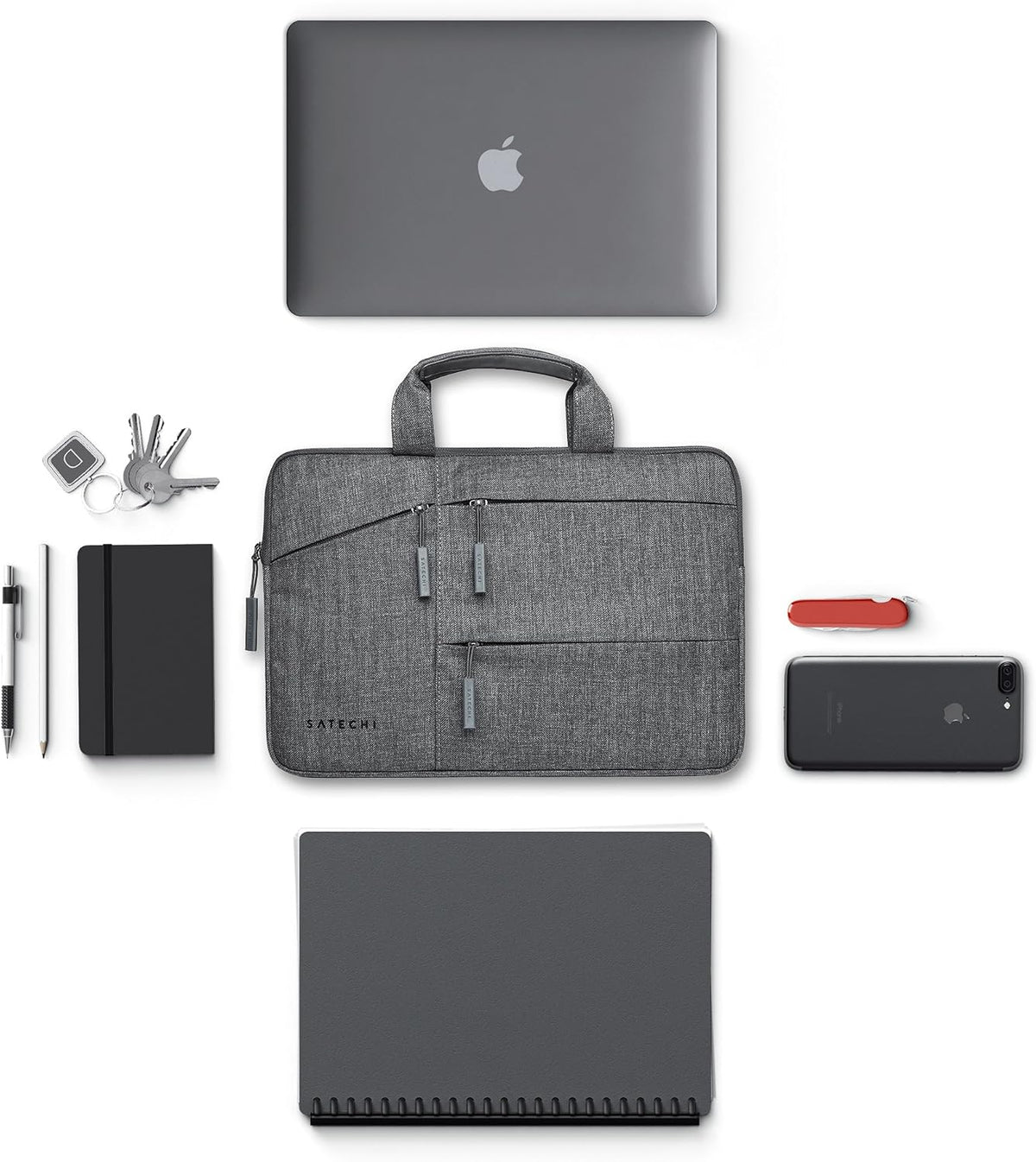 Satechi Funda de transporte resistente al agua para laptop con bols...