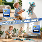 KETIEE RC Wall Crawler Gecko: Juguete de Gecko de escalada de pared para