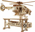 Wood Trick Rompecabezas de madera 3D Thunder Chopper eléctrico para