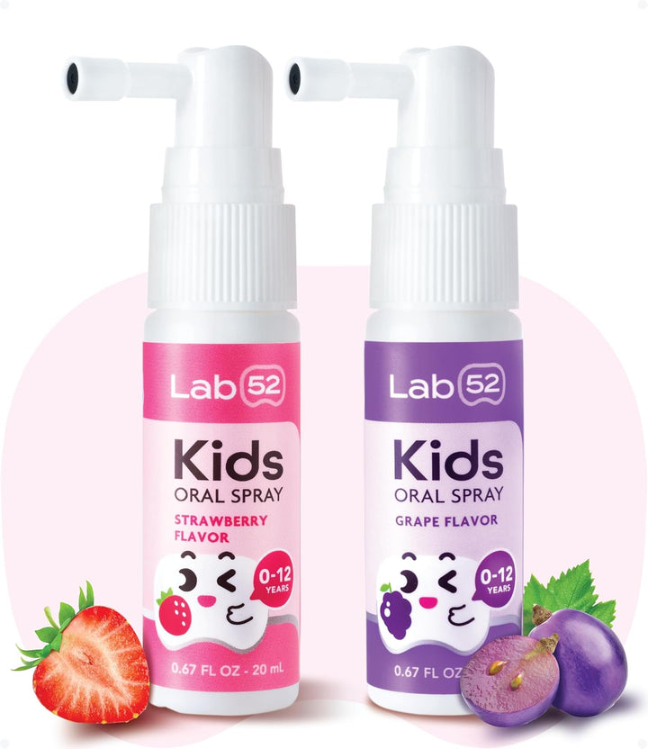 LAB52 - Aerosol oral para niños, ayudante de pasta de dientes, xili...